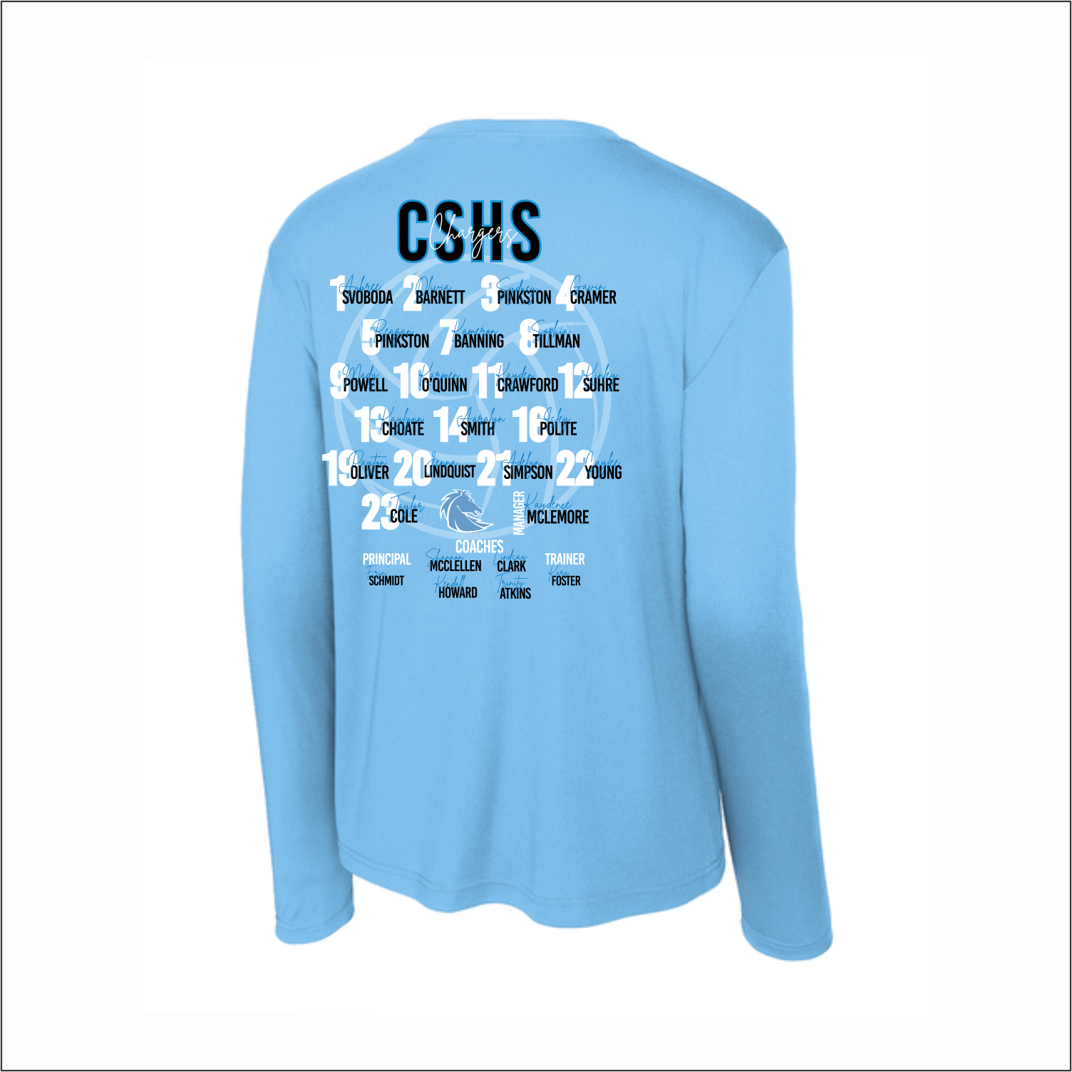Playoffs Sport-Tek® Long Sleeve PosiCharge® Competitor™ Tee - Image 2