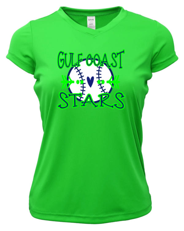 Ladie's Short Sleeve DriFit- Girlie Design - Image 3