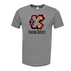 Krahn Rocks Soft Style Short Sleeve - Grey