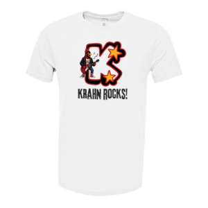 Krahn Rocks Soft Style Short Sleeve - White