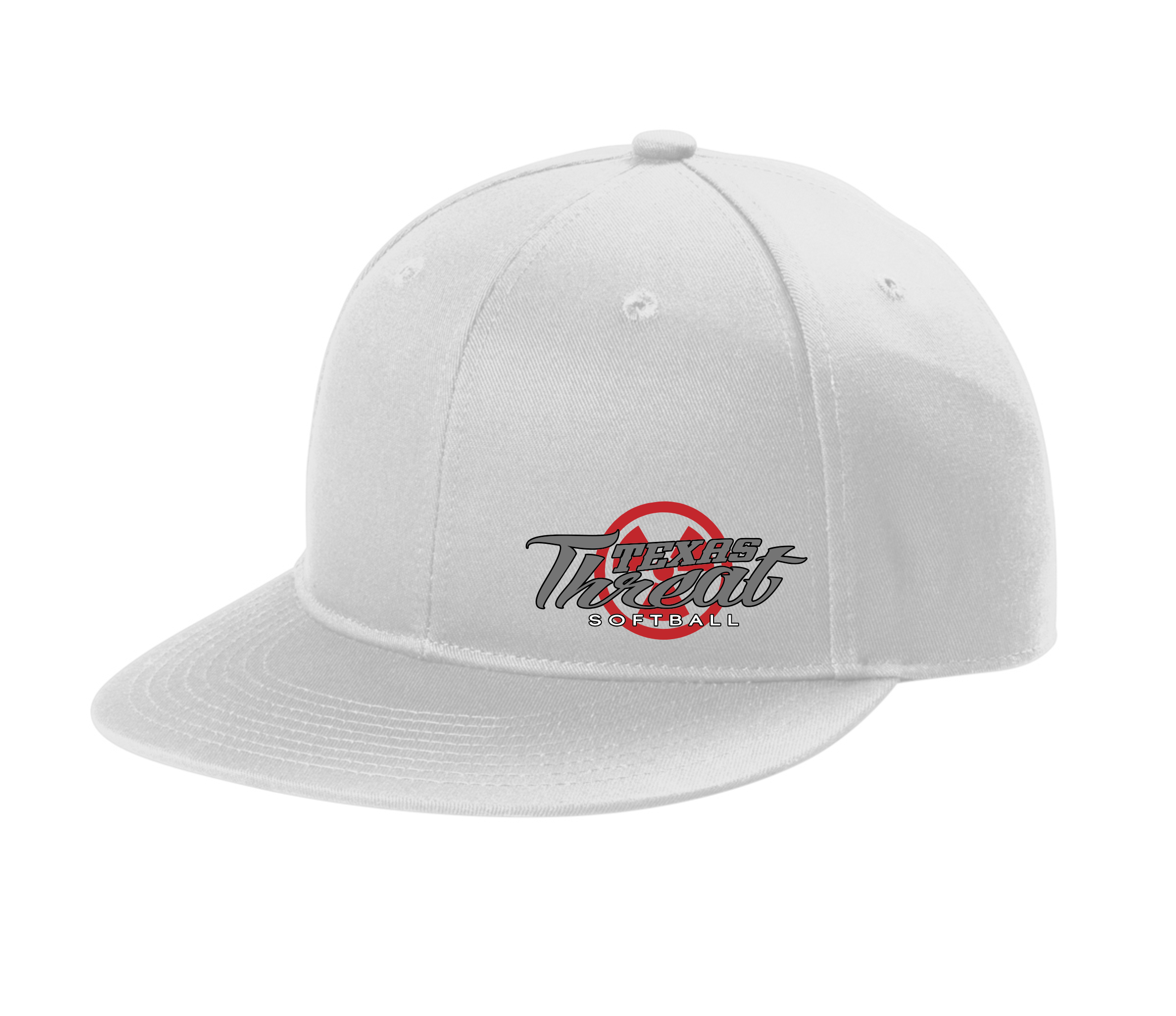Flat Brim Snapback Cap - Image 3