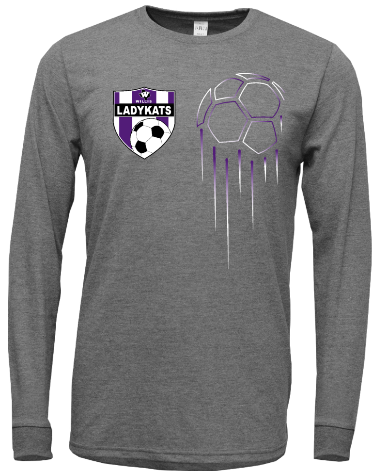 WS Ball Triblend Long Sleeve - Image 2
