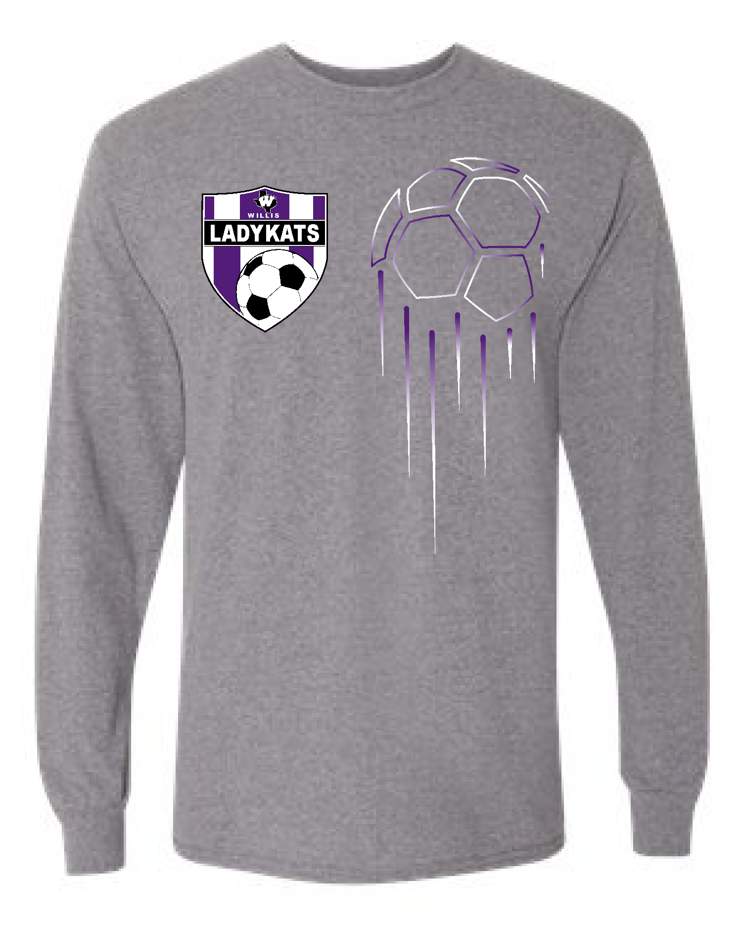 WS Ball Long Sleeve T-Shirt - Image 2