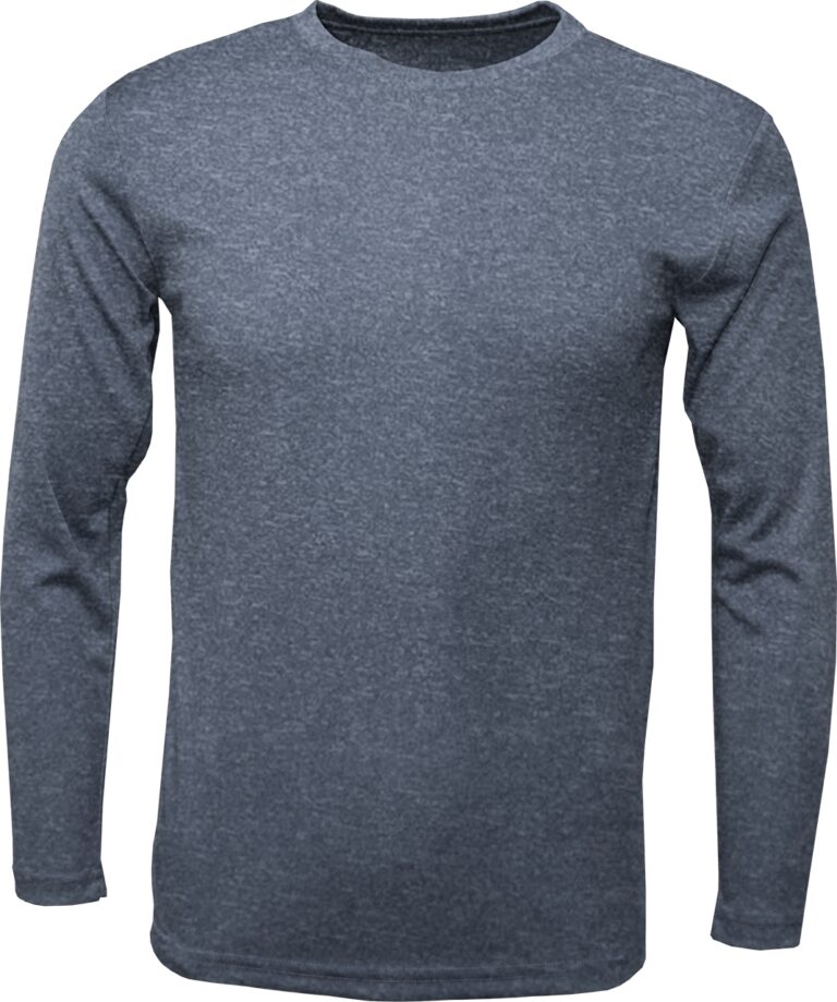 DriFit Long Sleeve T-Shirt - Navy Heather