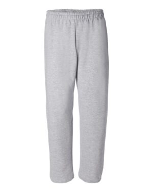 Open Bottom Sweat Pants - Grey Heather