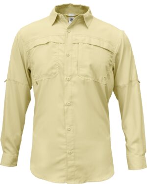 Long Sleeve Fishing Shirt - Yellow