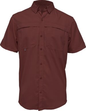 Fishing Shirt - Maroon