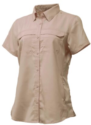 Ladies Fishing Shirt - Vegas Gold