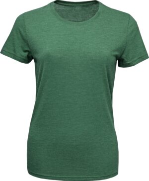 Ladies TriBlend T-Shirt - Forest Green