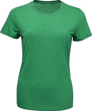 Ladies TriBlend T-Shirt - Kelly Green