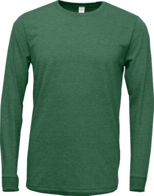 TriBlend Long Sleeve T-Shirt - Forest Green