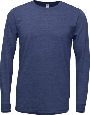 TriBlend Long Sleeve T-Shirt - Navy