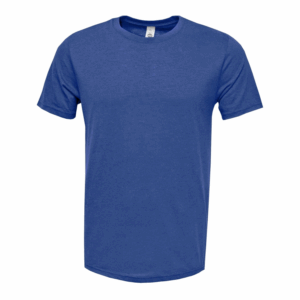 Soft Style Heather Short Sleeve - Royal