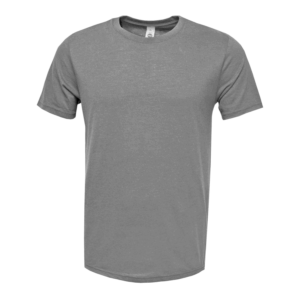 Soft Style Heather Short Sleeve - Grey